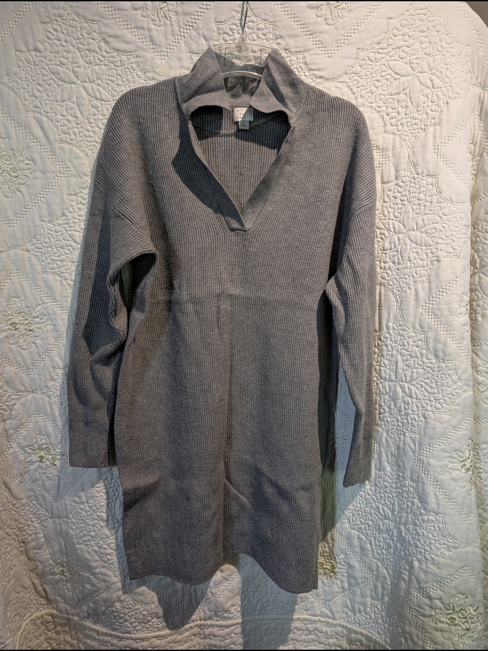 Gray Sweater Tunic Or Dress!